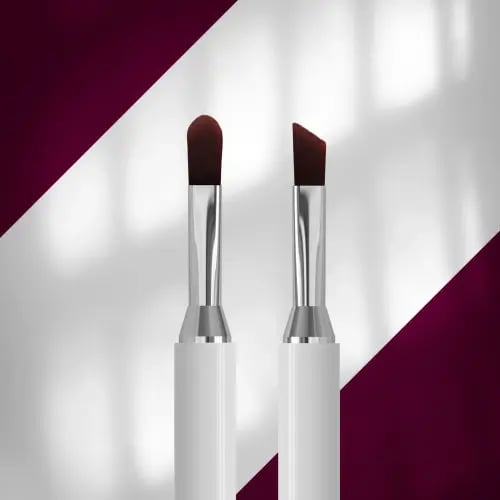 Double-sided defining brush for gel and nail art 11/9 mm 06/09