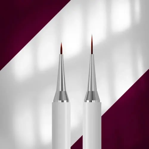 Double-sided liner brush 7 mm / liner 12 mm STALEKS EXCLUSIVE 01/11