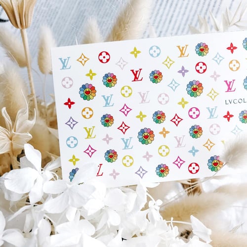 ستكر الأظافر - رسومات ملونة