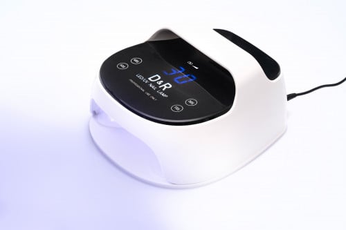جهاز اضاءة UV/LED لتنشيف الأظافر مع بطارية