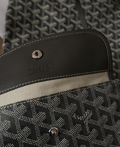 Goyard Grey Tote Bag