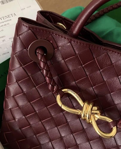 Bottega Bag Small Burgundy