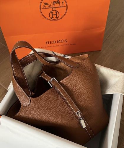Hermes Picotin Brown 18