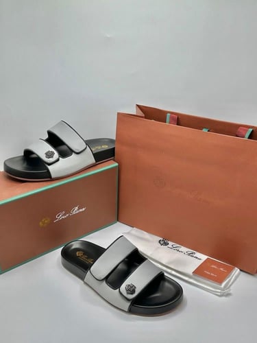 سليبر لوربيانا رمادي جلد ايطالي