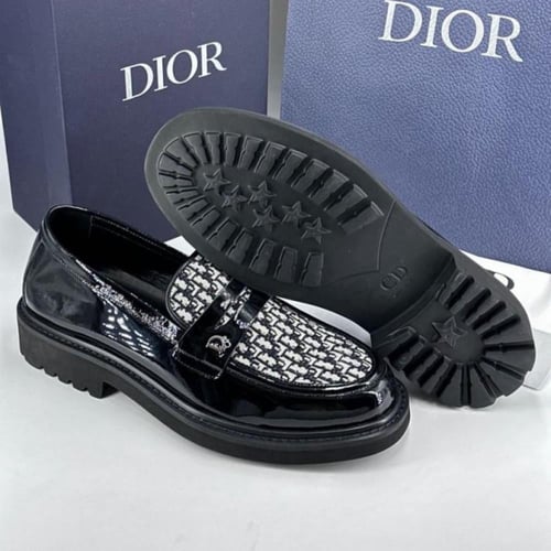 حذاء ديور رسمي لامع