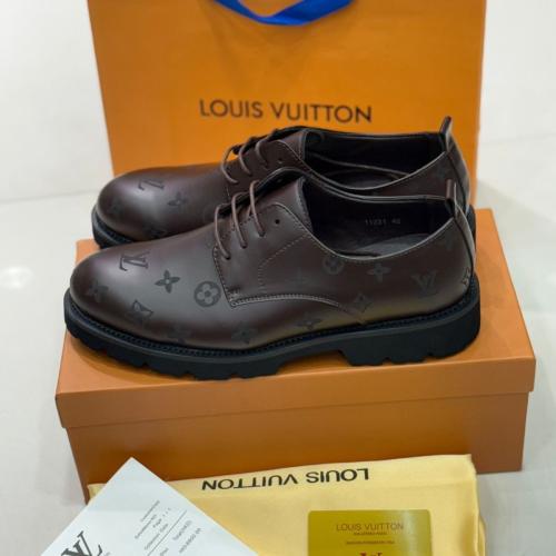 حذاء لويس فيتون رسمي بني