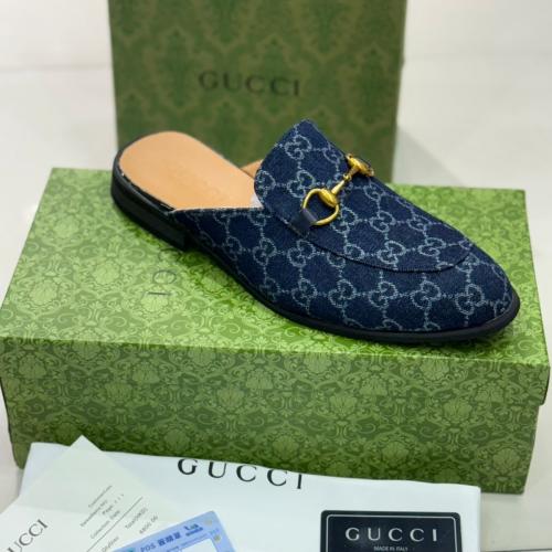 سليبر قوتشي ايطالي كحلي