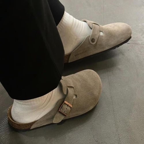 صندل بيركن ستوك بوسطن بيج رمادي