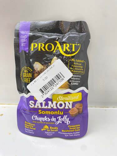 Wet cat food, Pro Art, 85 grams