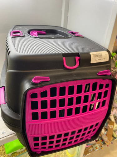 Square cat transport cage
