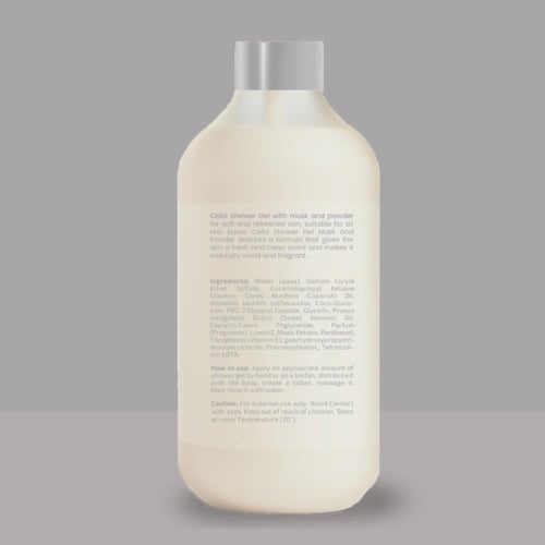 سيليا شاور جل مسك وباودر 500 مل -Celia Cosmetics S...