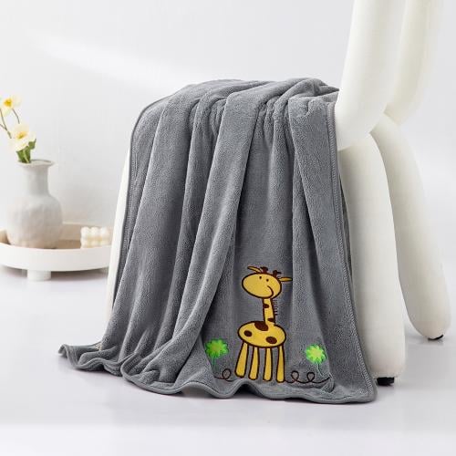 منشفة أطفال كبيرة رمادي ريفي - Reefi Gray Large Ba...