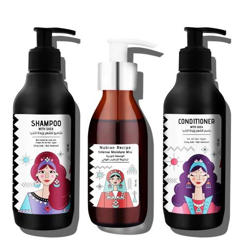 اشرى ناتشورال مجموعة علاج الشعر الجاف -Dry Hair Ca...