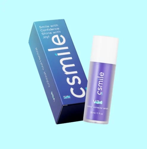 سيروم مصحح لون الأسنان لتفتيح وتوحيد مظهر الأسنان Csmile