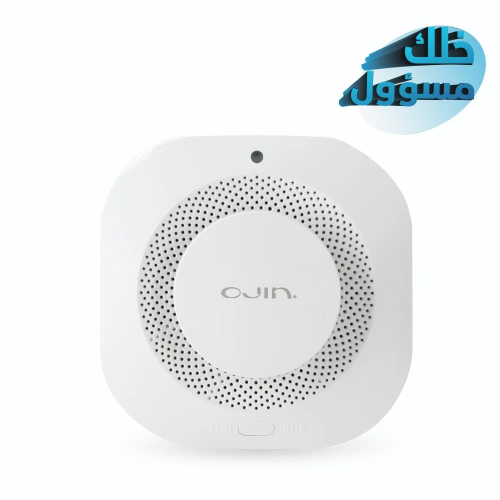 كاشف الغاز السلكي اوجين - Smoke Detector Manual OJ...