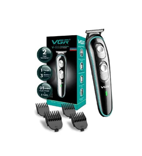 ماكينة تحديد اللحية والشعر VGR V-055 الاحترافية