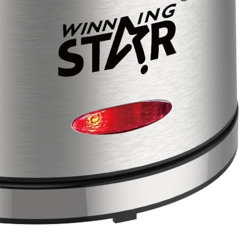 ويننج ستار غلاية كهربائية استانلس ستيل , سعة 1.5 ل...