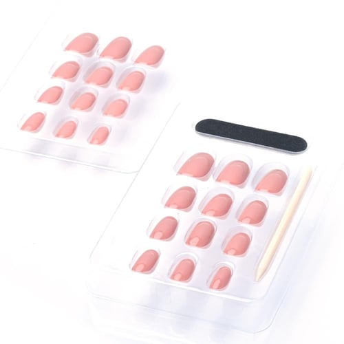 اظافر اوفال لاصق ذاتي لون نود لامع كاتيا 25 - Kati...