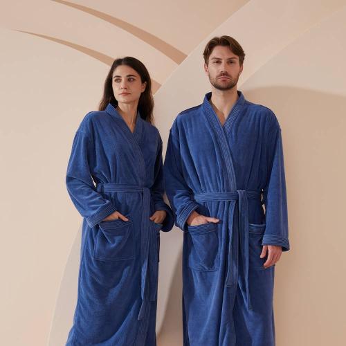 روب مودرن ازرق من ريفي - Reefi Modern bathrobe blu...