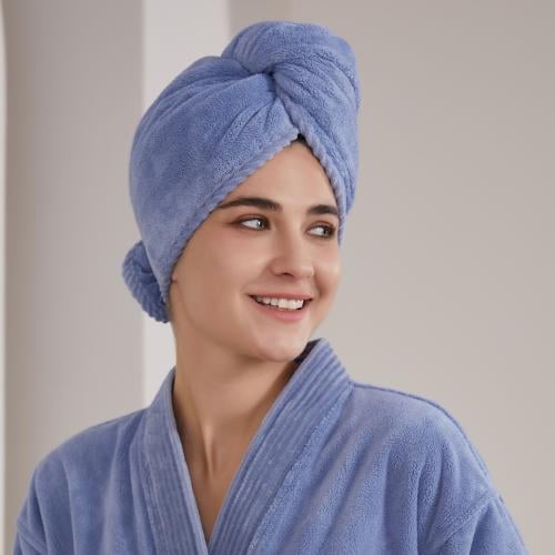 غطاء شعر مودرن بترولي ازرق - Modern Blue Petrol Ha...