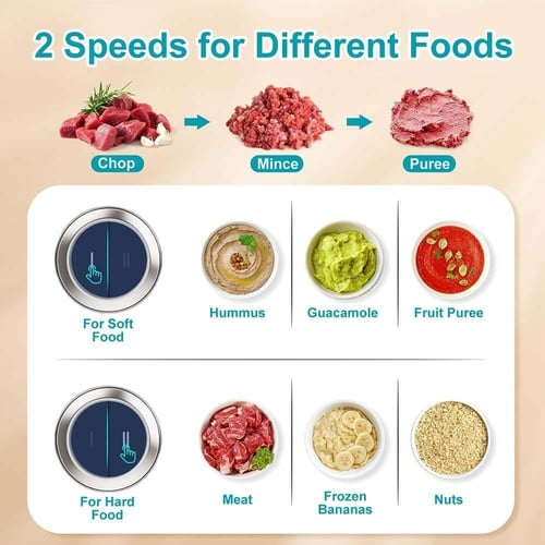 ويننج ستار قطاعة طعام , سعة 3 لتر , وعاء زجاجي , 4...