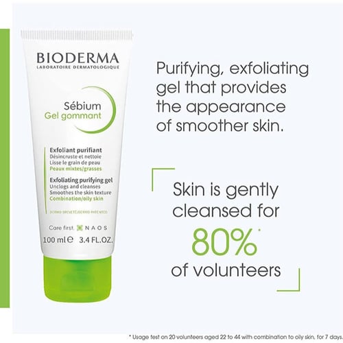 جل مقشر سيبيوم من بيوديرما 100 مل - Bioderma Scrub...