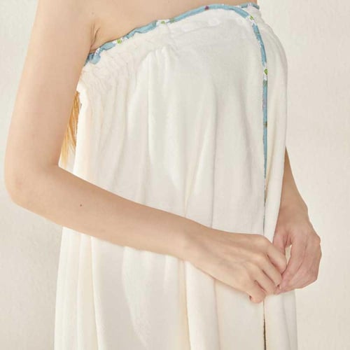 توب روب استحمام اوف وايت مفتوح ريفي - Top Off-Whit...