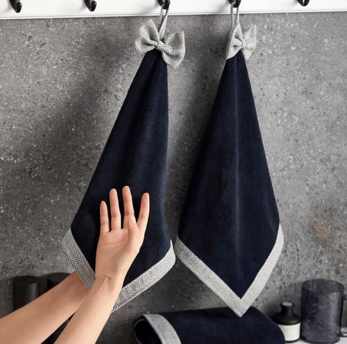 منشفة ريفي اسود ملكي - Reefi Royal black towel