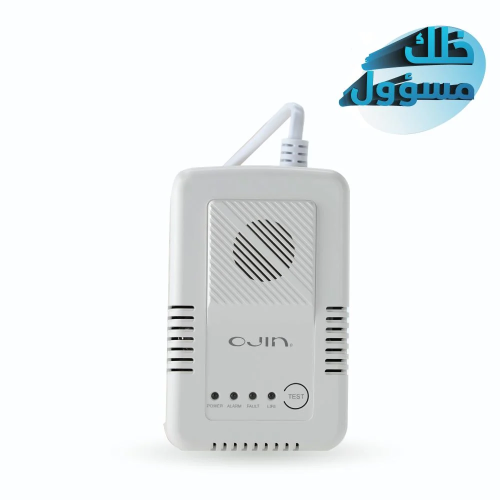 كاشف الغاز السلكي اوجين - Smoke Detector Manual OJ...