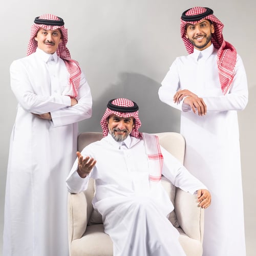 باقة الفخامة 3 قطع اقمشة من التميمي - Luxury Fabri...