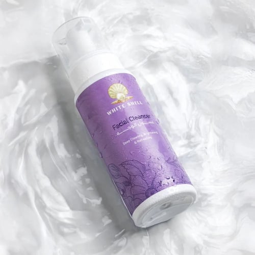 غسول وجه وايت شيل 250مل - Facial Cleanser White Sh...