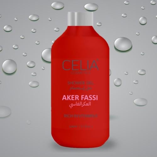 سيليا جل الاستحمام بالعكر الفاسي 500 مل - Celia Sh...