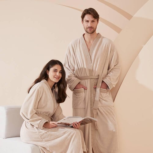 روب مودرن بيج من ريفي - Reefi Modern Robe beige