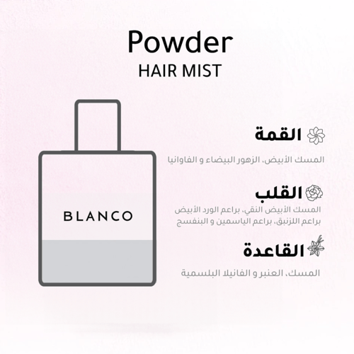 مجموعة عطور الشعر جلو وجلامور وباودر بلانكو - Blan...
