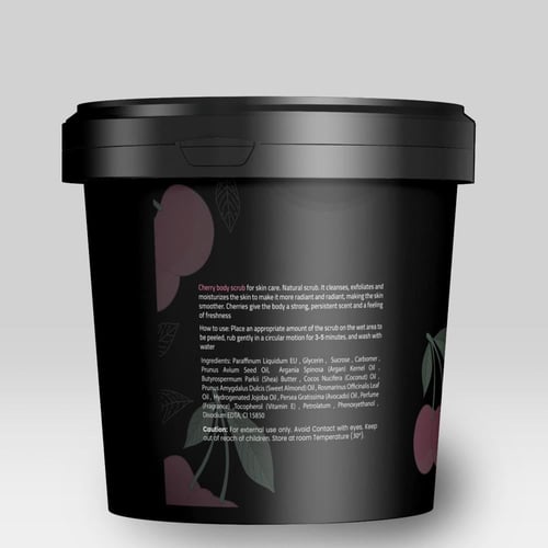 سيليا مقشر سكر زيتي بالكرز 600 غرام -Celia Cherry...