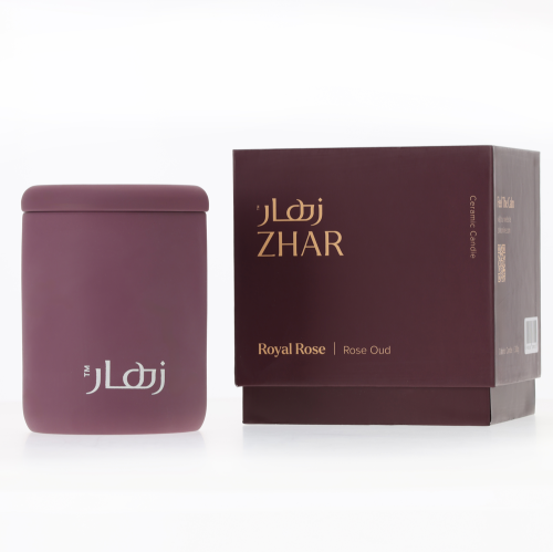 شمعة رويال روز زهار - Royal Rose Candle Zahar