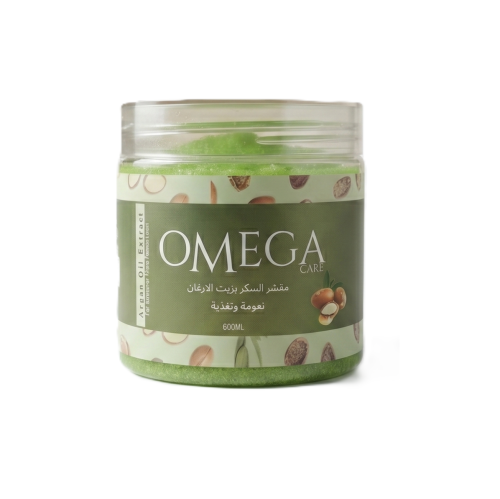 اوميجا مقشر السكر 600 ملي بزيت الارغان - Omega Arg...
