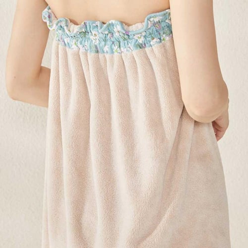توب روب استحمام بيج مفتوح ريفي - Top Beige Bath Ro...