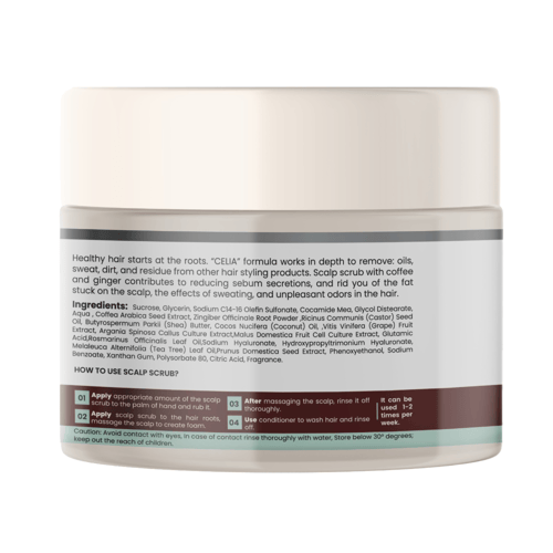 سيليا مقشر فروة الراس بالقهوه والزنجبيل 215 غرام -...