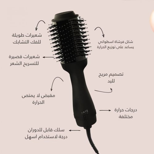 مصفف شعر لابيل ميني برش - labelle Unique Brush hai...