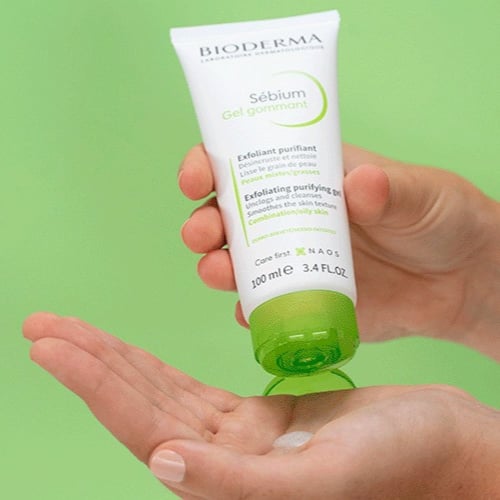 جل مقشر سيبيوم من بيوديرما 100 مل - Bioderma Scrub...