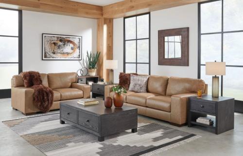 طقم كنب جلد 5 اشخاص