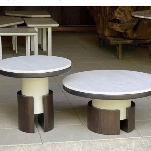 طقم طاولات RAZ خشبي فاخر