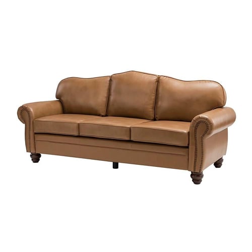 طقم كنب فاخر قماش جلد