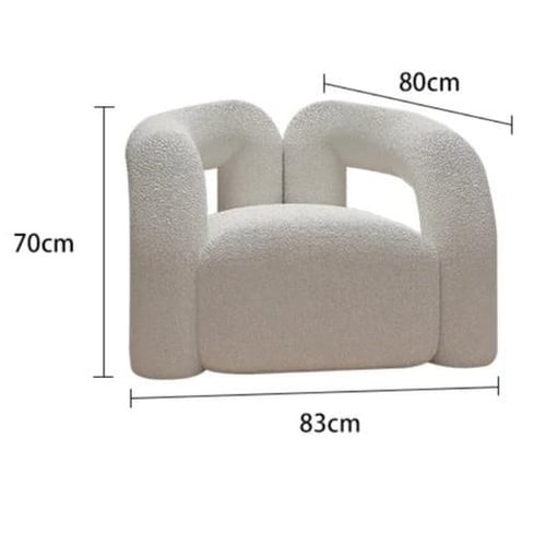 كرسي مفرد بتصميم اوروبي