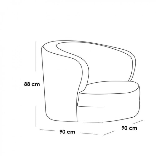 كرسي بوكليه بذراعين