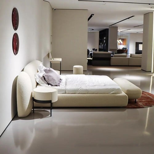 سرير بوكليه سوبر مع مقعد بوف