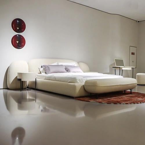 سرير بوكليه سوبر مع مقعد بوف