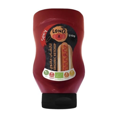 لونو كاتشب الطماطم العضوي 490 جم