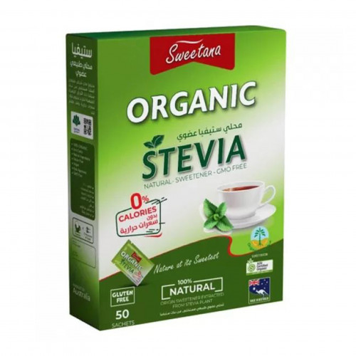 سويتانا محلي ستيفيا عضوي 50 كيس